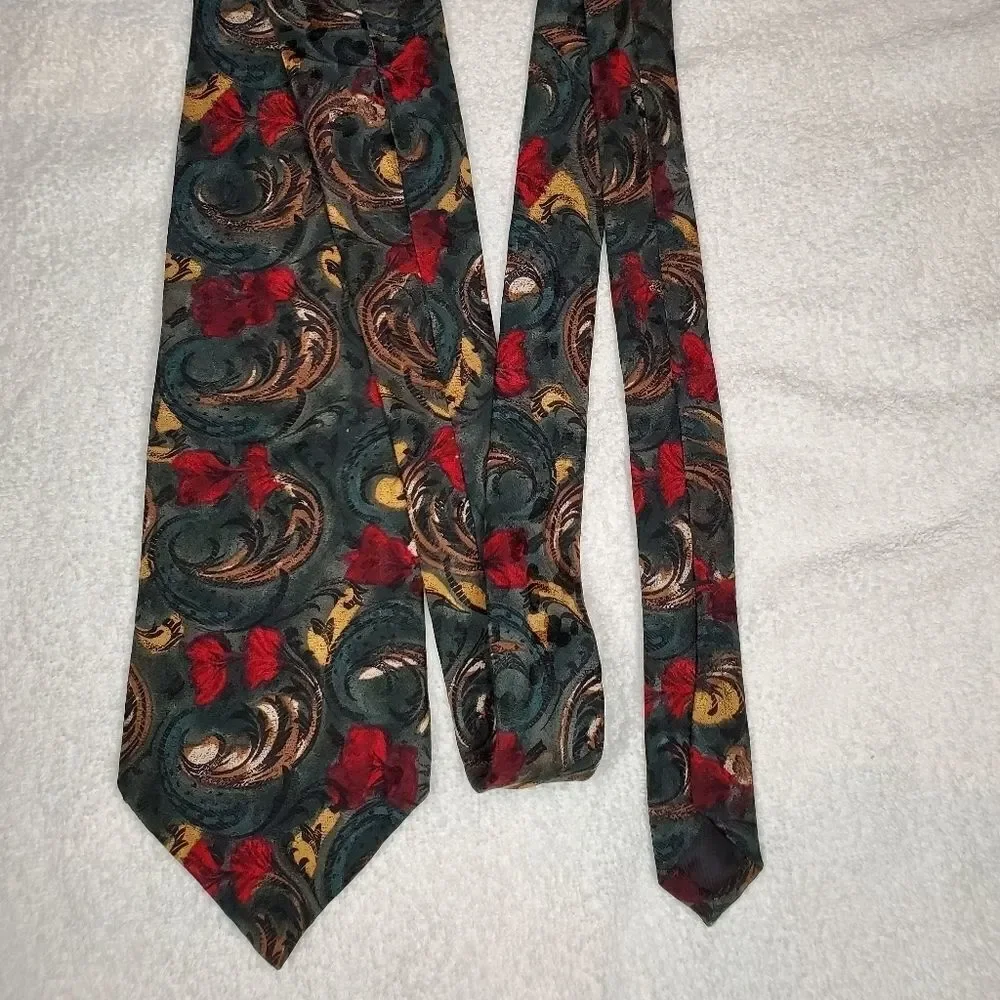 2 Addison on Madison handmade silk neck ties.